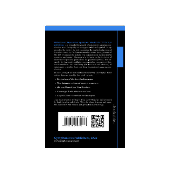 Relativistic Dynamical Quantum Mechanics with Applications... (Hardcover) - Image 3